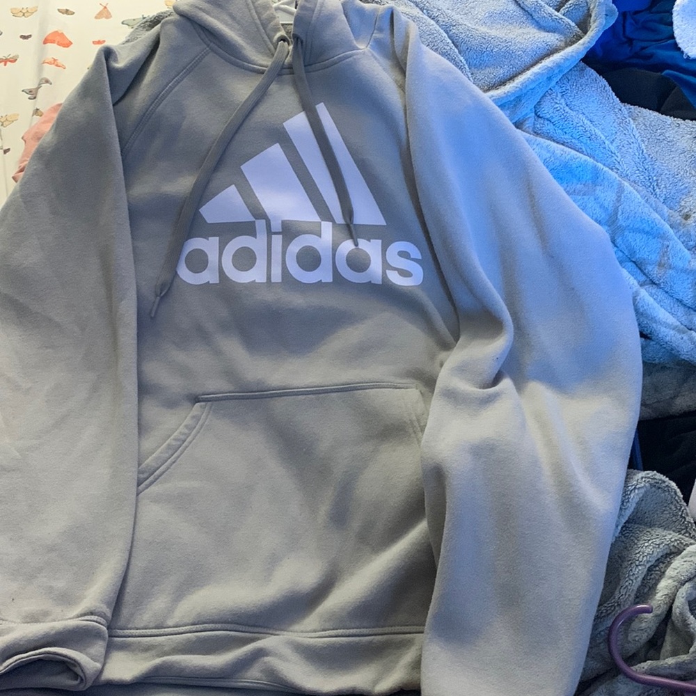 Adidas Grey Hoodie